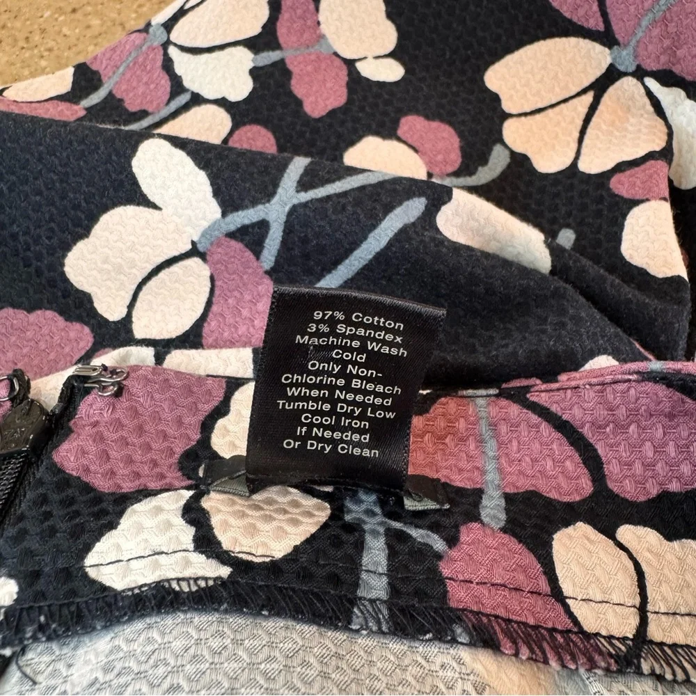 Ann Taylor Petite Women’s Floral Mini Skort Size 10P - Picture 6 of 6